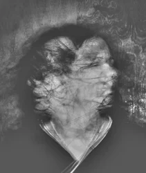 Ethereal Shadow Portrait