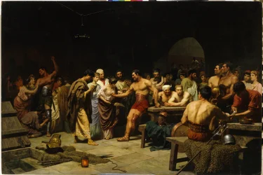 The Gladiators Before an Appearance at Arena