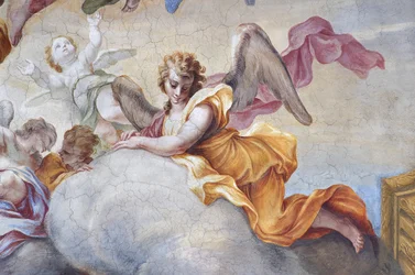 Angel (detail) from the Glory of Saint John the Baptist