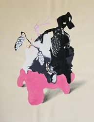 Surreal Black Form