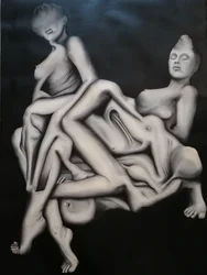 Surreal Entangled Figures