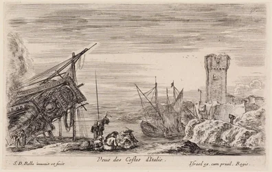 Views of Seaports: View of Italian Coasts