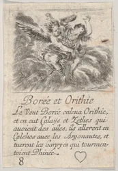 Boreas and Orithyia, from Game of Mythology