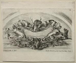 Collection of Various Caprices and New Designs of Cartouches and Ornaments: No 13