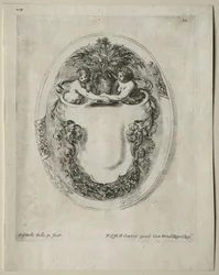Collection of Various Caprices and New Designs of Cartouches and Ornaments: No 10