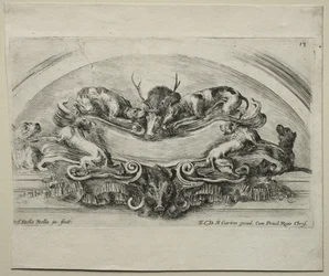 Collection of Various Caprices and New Designs of Cartouches and Ornaments: No 13