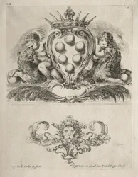Collection of Various Caprices and New Designs of Cartouches and Ornaments: No. 6
