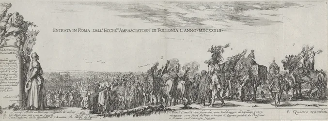 Entry of the Polish Ambassador into Rome