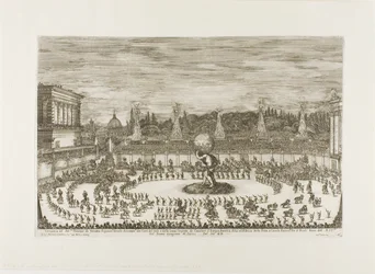 Equestrian Ballet in the Amphitheater of the Boboli Gardens