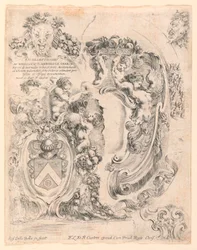 Escutcheons and Details for Escutcheons, No. 2 from 