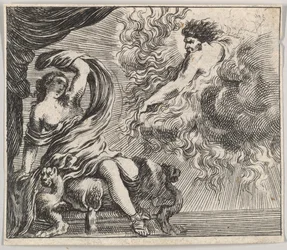 Jupiter and Semele, from Game of Mythology