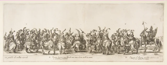 Part of the Entrance of the Polish Legation G and H, 1633