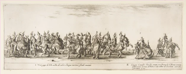 Part of the Entrance of the Polish Legation I and K, 1633