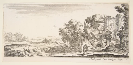 Two Pilgrims Observing Ruins, ca. 1641