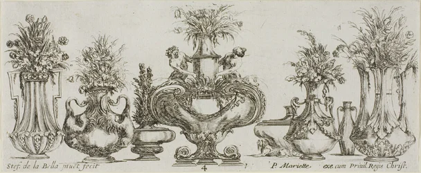 Plate Four from Collection of Various Vases