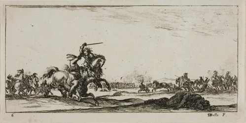 Plate Six from Drawings of Several Movements by Soldiers