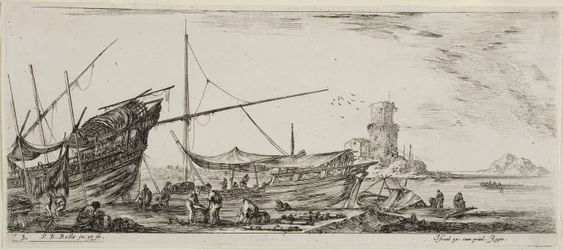 Plate Three from Various Embarkments