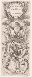 Plate, from the series Ornaments or Grotesques