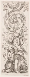 Plate, from the series Ornaments or Grotesques