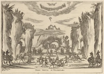 Scene in the Grotto of Vulcan