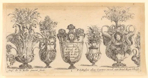 Title Page of the Series "Collection of Various Vases"