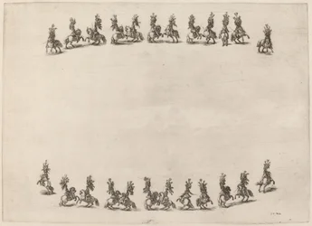 Twenty-Four Cavorting Cavaliers, 1652