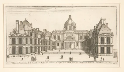 View and Perspective of the Chapel and House of the Sorbonne