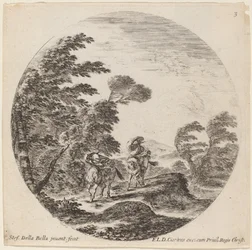 Windblown Horsemen, 1646