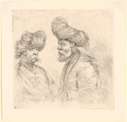 Two Turks with Turbans