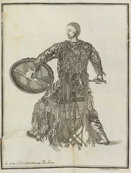 A Shaman. From Description of the Country Kamchatka, c. 1750