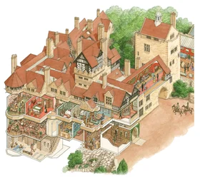 Cragside House, Northumberland, c.1872-1900
