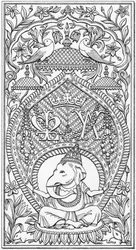 Indian Panel, Bagshot Park, Surrey