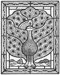 Peacock Window from Bagshot Park, Surrey