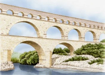 Pont de Gard Today, France