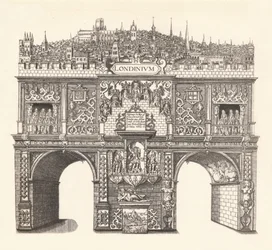 Triumphal Arch Erected in Honour of King James