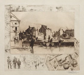 A Gale at Fécamp, Normandie