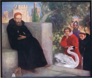 St Hugh of Lincoln and the swan