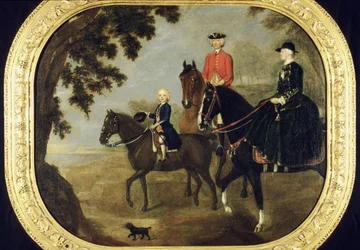 Sir George Hampton and Family, c.1738