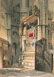 Westminster Abbey. Southern Aisle of the Choir