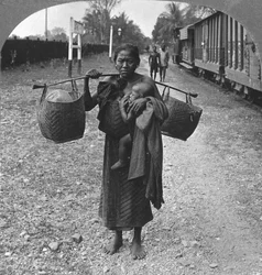 Shan Woman and Child, Upper Burma