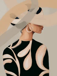 Abstract Fashion Portrait