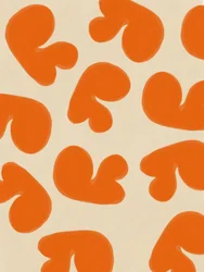 Abstract Orange Shapes