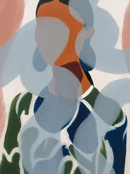 Abstract Woman Portrait