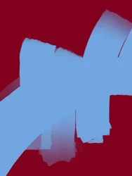 Bold Blue Strokes