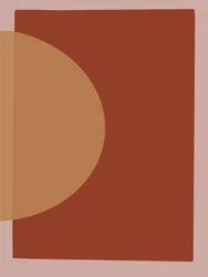 Warm Geometric Abstract