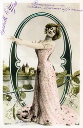 Agustina Otero Iglesias, Alias Caroline Otero Called La Belle Otero, Singer, Cabaret Dancer and Important Courtesan from La Belle Epoque - Alphabet in Postcard