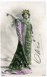 The beautiful Otero, postcard early 20th century
