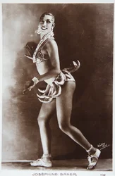 Josephine Baker at the Folies Bergeres, Paris. Photo by Walery, France, c.1925-30