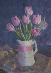 Pink tulips