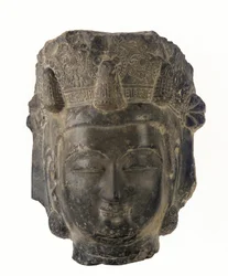 Head of a bodhisattva